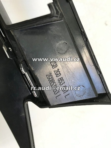 2G0 853  651 L  maska pření grill chrom lišta  - 10