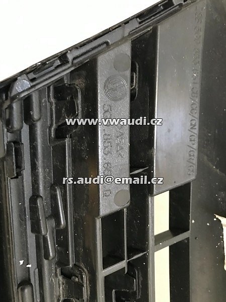 5G0 853 653 Q VW Golf 7 VII  Maska  2017-2020 Facelift  maska přední  5GO 853 653 Q mřížka nárazníku přední  - 8
