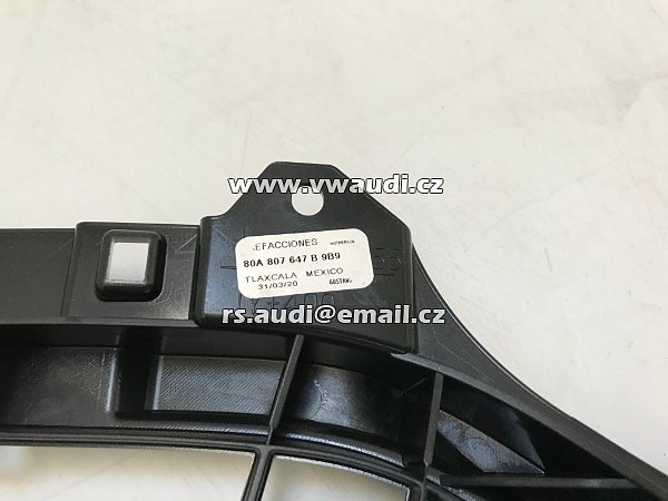 80A 807 647 B AUDI Audi Q5 2019  Q5 871 FYB Mřížka Satin Black 80A807647B 9B9 - 6