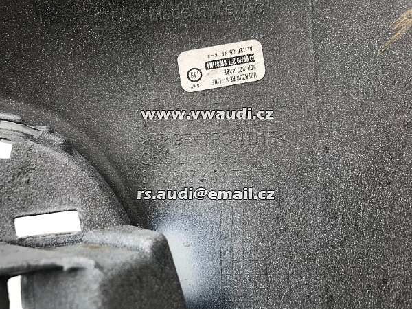 80A 807 438 E AUDI Q5 80A S LINE PŘEDNÍ NÁRAZNÍK PRAVÝ ROH 2017 18 2019 80A - 11