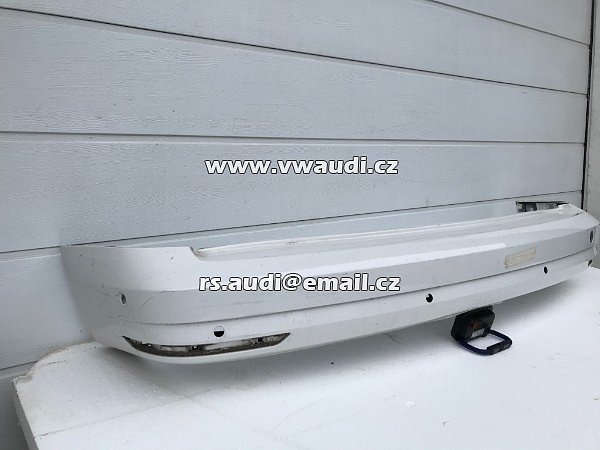  2K5 807 363 VW Caddy III 2K 2K5 2015-17 zadní nárazník 2K5807363 originál  na PDC parksystém  - 19