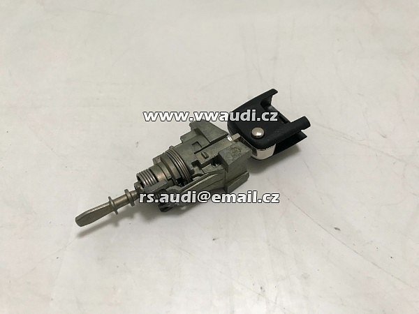  VW TRANSPORTER V T5 2003 2004  05 06 07 08 09   zámek dveří řídiče vložka +  klíče   - 3