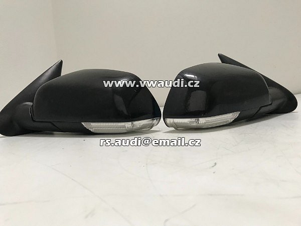 1Z1 857 501 BK  Škoda Octavia 2 - Vnější zpětné zrcátko - 2