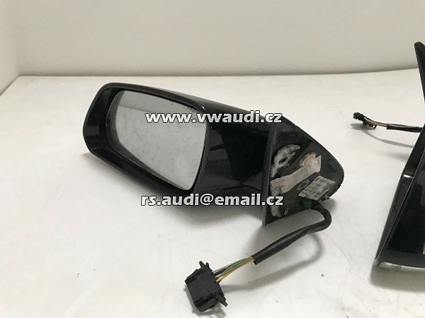 1Z1 857 501 BK  Škoda Octavia 2 - Vnější zpětné zrcátko - 3