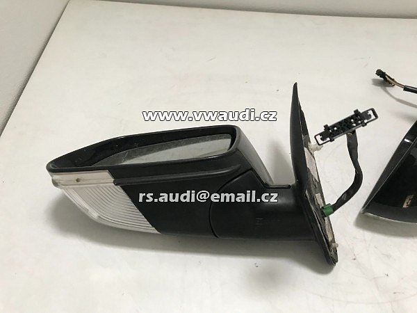 1Z1 857 501 BK  Škoda Octavia 2 - Vnější zpětné zrcátko - 5