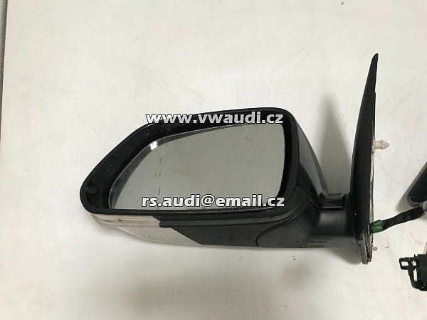 1Z1 857 501 BK  Škoda Octavia 2 - Vnější zpětné zrcátko - 7