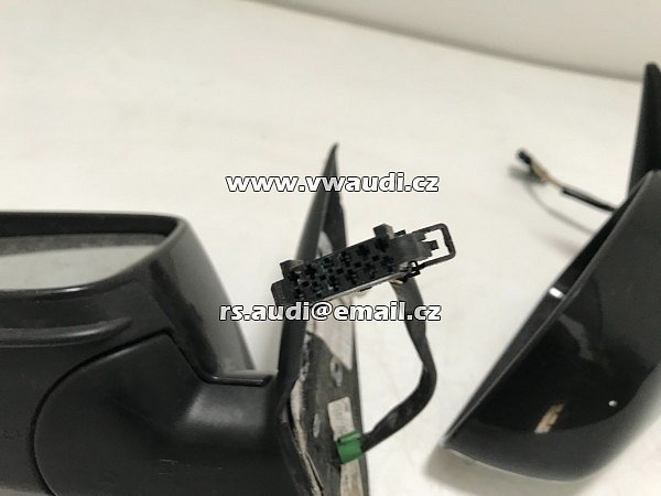 1Z1 857 501 BK  Škoda Octavia 2 - Vnější zpětné zrcátko - 8