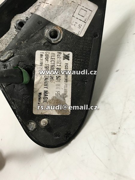 1Z1 857 501 BK  Škoda Octavia 2 - Vnější zpětné zrcátko - 9