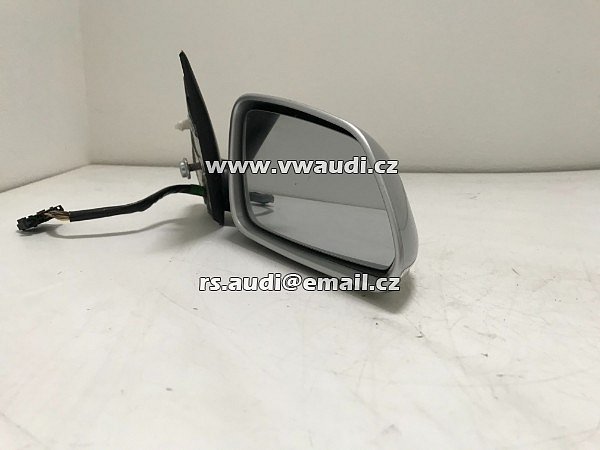 1Z1 857 502 BK vnější zrcátko pravé  elektrické vyhřívané + blikač barva černá pravá   Škoda Octavia 2 - Vnější zpětné zrcátko - 10
