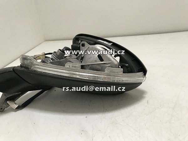 vnější zrcátko levé Golf VII  7 - 5G1857501 EA 9B9  + BLIKAČ  5G0 949 101  - 21