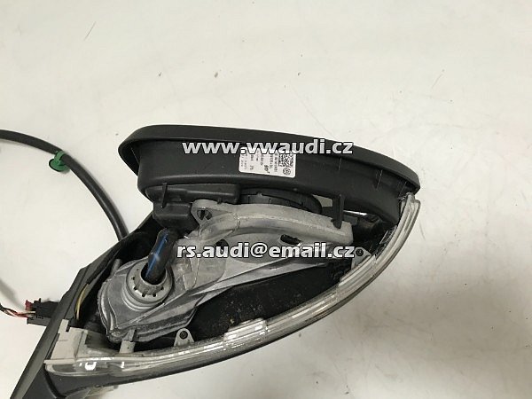 vnější zrcátko levé Golf VII  7 - 5G1857501 EA 9B9  + BLIKAČ  5G0 949 101  - 20