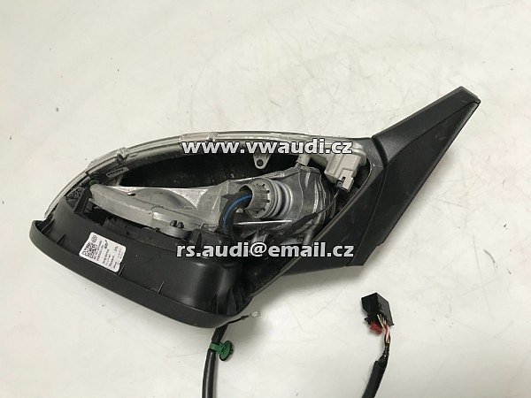 vnější zrcátko levé Golf VII  7 - 5G1857501 EA 9B9  + BLIKAČ  5G0 949 101  - 17