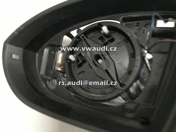 vnější zrcátko levé Golf VII  7 - 5G1857501 EA 9B9  + BLIKAČ  5G0 949 101  - 2