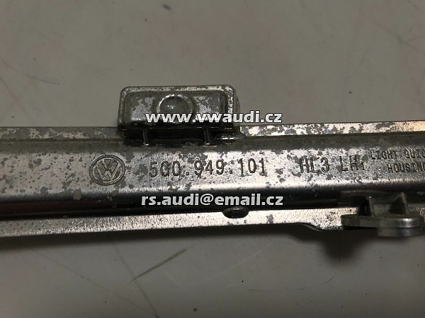 vnější zrcátko levé Golf VII  7 - 5G1857501 EA 9B9  + BLIKAČ  5G0 949 101  - 5
