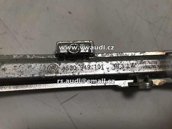 vnější zrcátko levé Golf VII  7 - 5G1857501 EA 9B9  + BLIKAČ  5G0 949 101  - 4