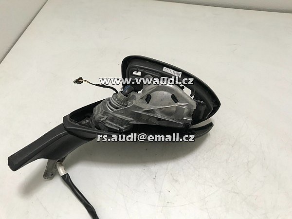 5G1 857 501EA  vnější zrcátko levé Golf VII 7 bez krytu a skla    - 3
