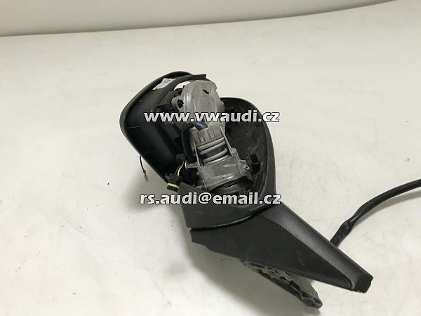 5G1 857 501EA  vnější zrcátko levé Golf VII 7 bez krytu a skla    - 4