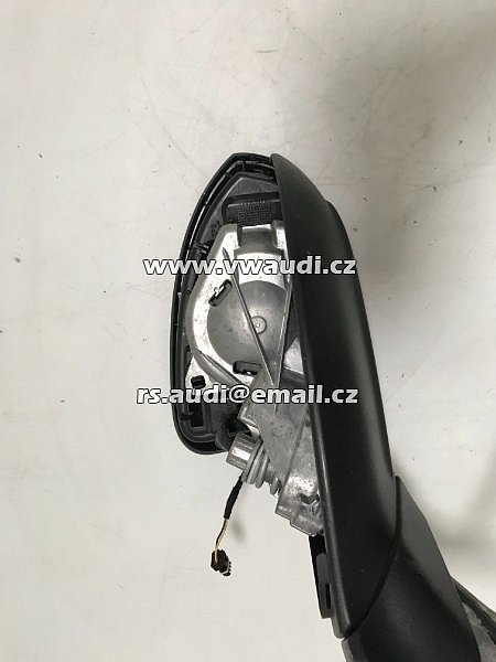 5G1 857 501EA  vnější zrcátko levé Golf VII 7 bez krytu a skla    - 9