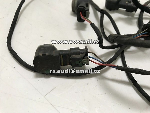 4G5 971 085 Audi A6 C7 2012 zadní parkovací kabelový svazek pro  4x PDC senzory 4G5971085 rok  2011  - 4