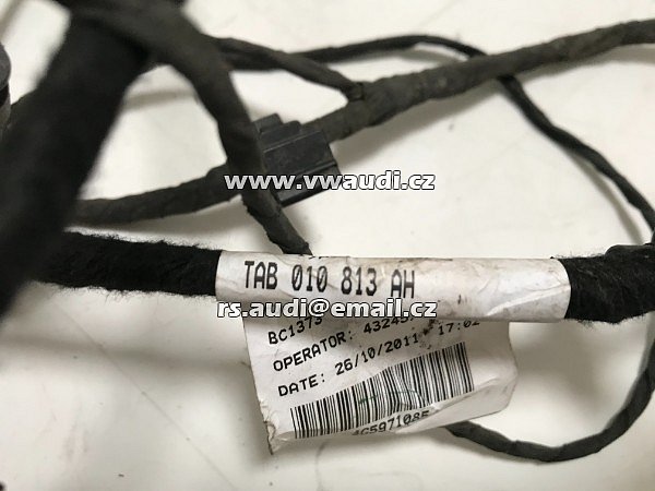 4G5 971 085 Audi A6 C7 2012 zadní parkovací kabelový svazek pro  4x PDC senzory 4G5971085 rok  2011  - 6