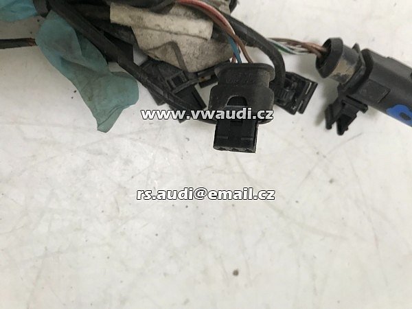 3C9 971 104 B  zadní parkovací kabelový svazek a 4x PDC senzory   VOLKSWAGEN Passat 3C B6 2008  - 3