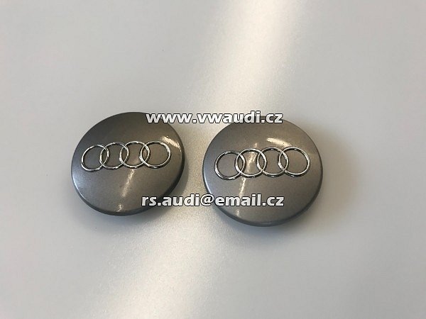 8D0 601 170 středová krycí poklička šroubů ozdobná pro kola krytka na al.kola  8DO 601 170  A4 A6  AUDI  - 3