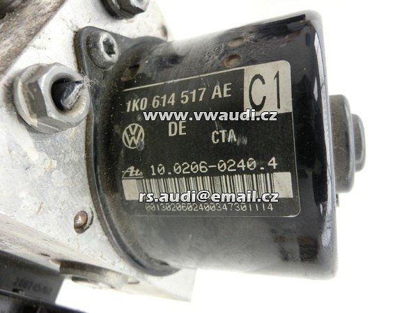ABS jednotka hydraulický blok Abs  1K0614517AF 10020602414 1K0907379AC 10096003593  GOLF Octavia  - 5