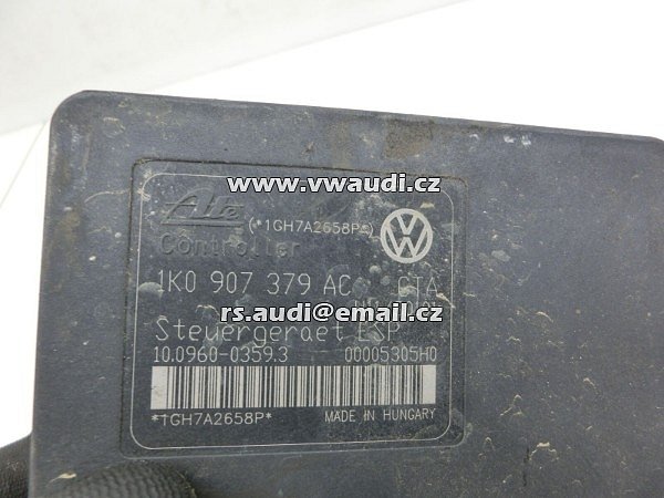 ABS jednotka hydraulický blok Abs  1K0614517AF 10020602414 1K0907379AC 10096003593  GOLF Octavia  - 6