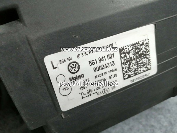 5G1941031  Valeo 90024313  D3S .H7 H21 PW24W - 2