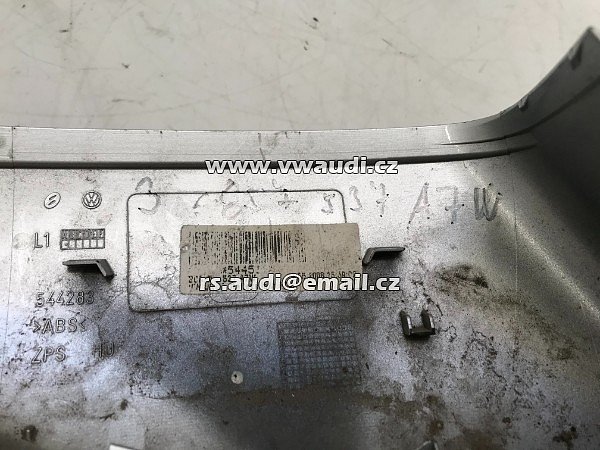 3G0 857 537  3G0 857 538 VW Passat  B7 Golf VII Passat B8  kryt zrcárka levý a pravý  - 9