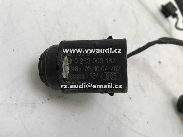 1U0 919 275 Parkovací senzor PDC Seat Leon Skoda Octavia VW Golf 5 černý L041 1UO919275 - 2