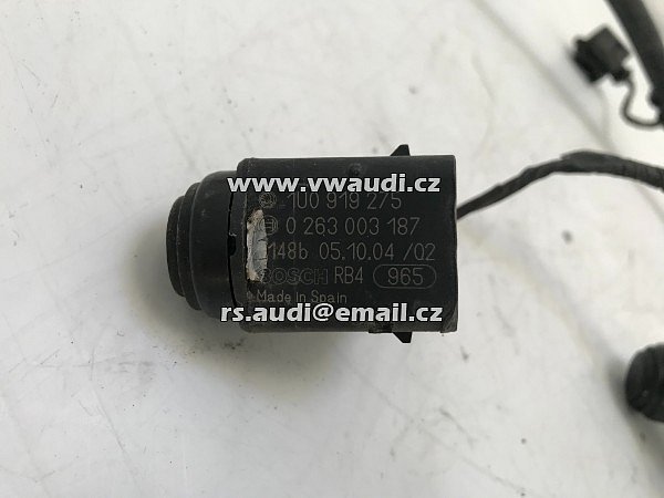 1U0 919 275 Parkovací senzor PDC Seat Leon Skoda Octavia VW Golf 5 černý L041 1UO919275 - 3