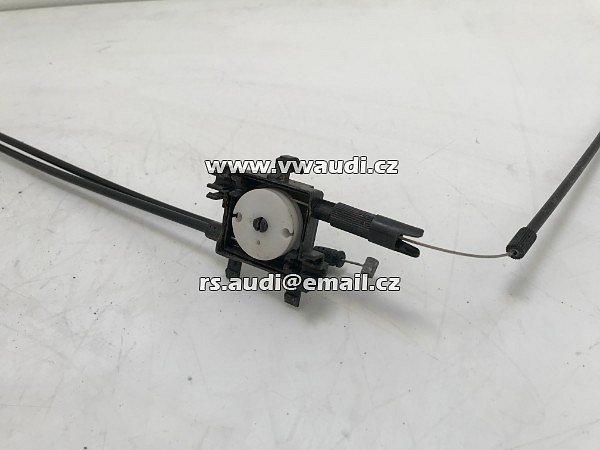 3V0 823 509 B Zámek kapoty spodní díl Škoda Superb 3T přední kapota zámek čelo táhla mechanizmus 3VO 823 509 B - 4