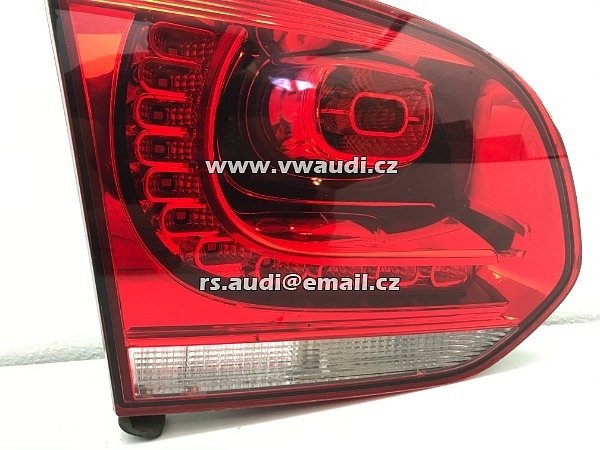 5K0 945 094 AF Golf 6 VI GTD GTI Gtd Gti zadní LED  světlo lampa svítilna pravá vnitřní na víko -  spolujezdec  - 4