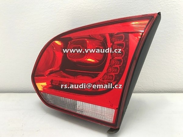 5K0 945 093 AF Golf 6 VI GTD GTI Gtd Gti zadní LED  světlo lampa svítilna LEVÁ  vnitřní na víko - - 4