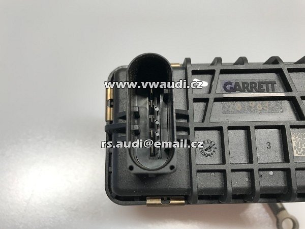  6NW 009 483  AUDI A6 4F 2,7 +  3,0 TDI Regulátor Turba - 6NW 009 483 HELLA  ORIGINAL GARRETT ACTUATOR  - 11