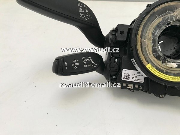 4G8 953 502 AD  Páčky pod volant blikače tempomat Spínač na sloupku řízení, spínač směrovek, spínač stěračů pro Audi A4 B8 Q5 8R - 5