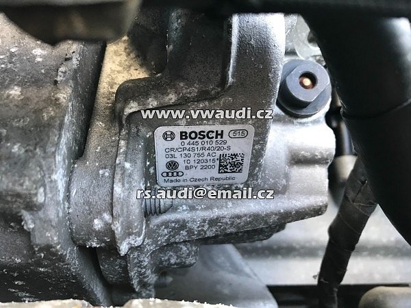 03L 130 755 AC Rail pumpa 03L 130 755 AC Bosch 0445010529 Tiguan 5N0 facelift 2,0 TDI CFF 103 kW Common Rail CR , - 8