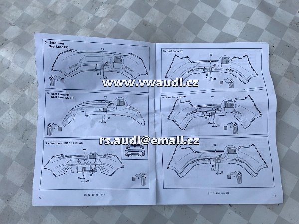305 401 Tažné Zařízení Audi A3 Golf 6 2012  Octavia  2013  - 11