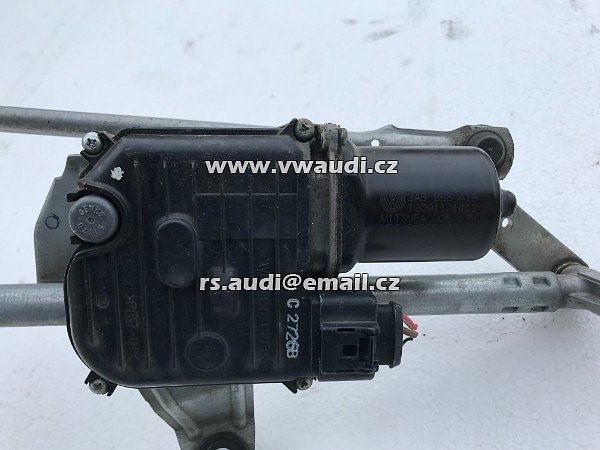 3AB 955 419 motoru stěrače  VW Passat - B7 3C 3AA  2013 2015 2014  motore stěrače  Čelní sklo - 3