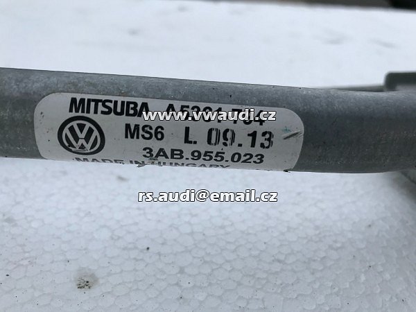 3AB.955.023  Mechanizmus stěračů předního skla okna  přední stěrače  VW Passat - B7 3C 3AA  2013 2015 2014   - 3