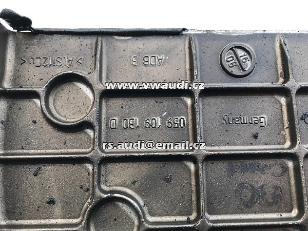 059 109 130 D  2005 Kryt motoru rozvodového řetězu VW Touareg 3.0 V6 Tdi  A6 4F A4  - 2