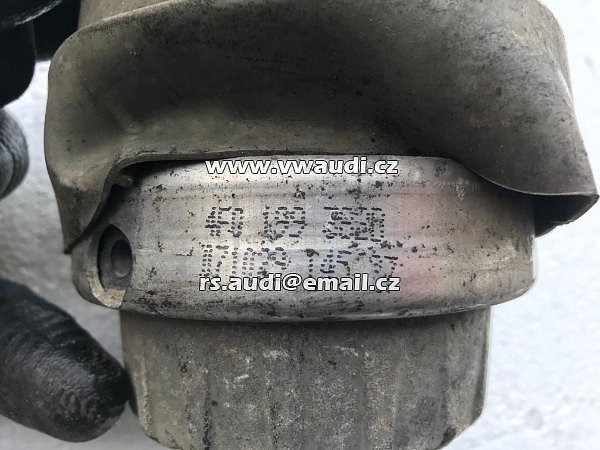4F0 199 382 B  A6 AUDI pravý 4F2 C6 Avant 4F5 silentblok motoru elektrický  - 5