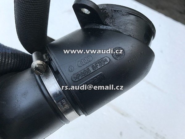4F0 129 615 E Audi A6 4F C6 2.7 3.0 TDI Sání motoru přiruba turba hadice roura sání motoru 4FO 129 615 E - 7