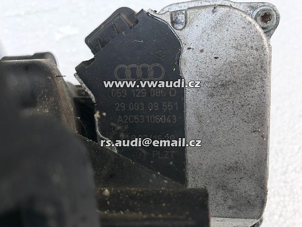 059 129 086 D Motor pohonu vzduchové klapky Audi A4 A6 A8 Q7 Tdi Quattro  059 129 086 DA2C53106043  2007  - 3