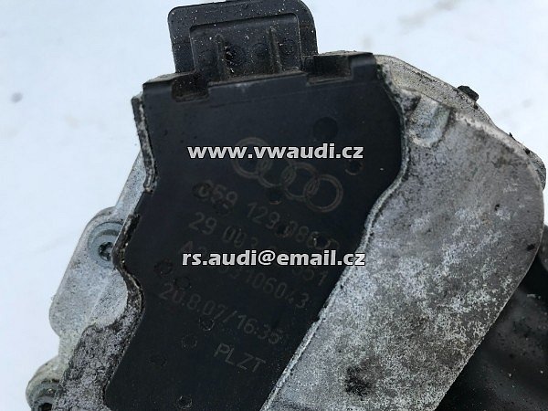 059 129 086 D Motor pohonu vzduchové klapky Audi A4 A6 A8 Q7 Tdi Quattro  059 129 086 DA2C53106043  2007  - 9