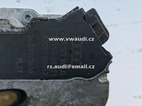 059 129 086 D Motor pohonu vzduchové klapky Audi A4 A6 A8 Q7 Tdi Quattro  059 129 086 DA2C53106043  2007  - 11