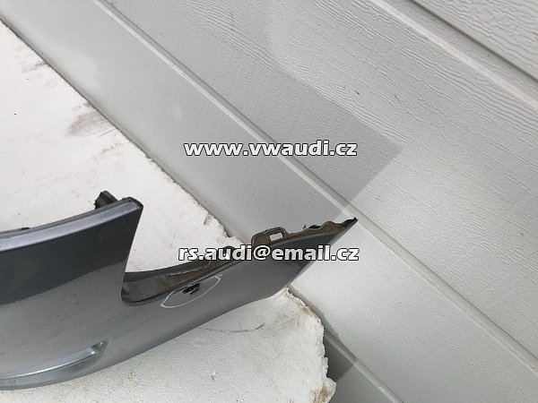 8E0 807 437 AH  Audi A4 B7 2006 2007 2008 Nárazník přední s otvory na ostřikovače světlometů + otvory pro parkovací čídla 4 X - 15