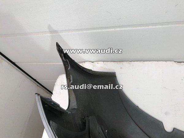 8E0 807 437 AH  Audi A4 B7 2006 2007 2008 Nárazník přední s otvory na ostřikovače světlometů + otvory pro parkovací čídla 4 X - 14