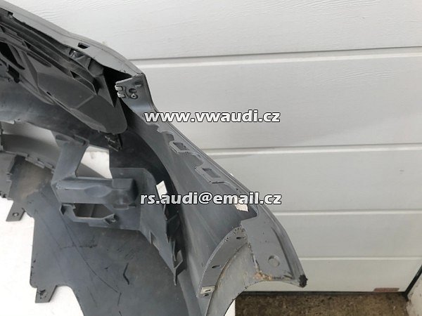 4G0 807 437 AD 4GO 807 437   Audi A6 RS6 4G0 C7  - Nárazník přední s otvory na ostřikovače světlometů SRA + otvory pro parkovací čídla 4 X PDC - 10